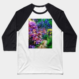 floral landscape Baseball T-Shirt